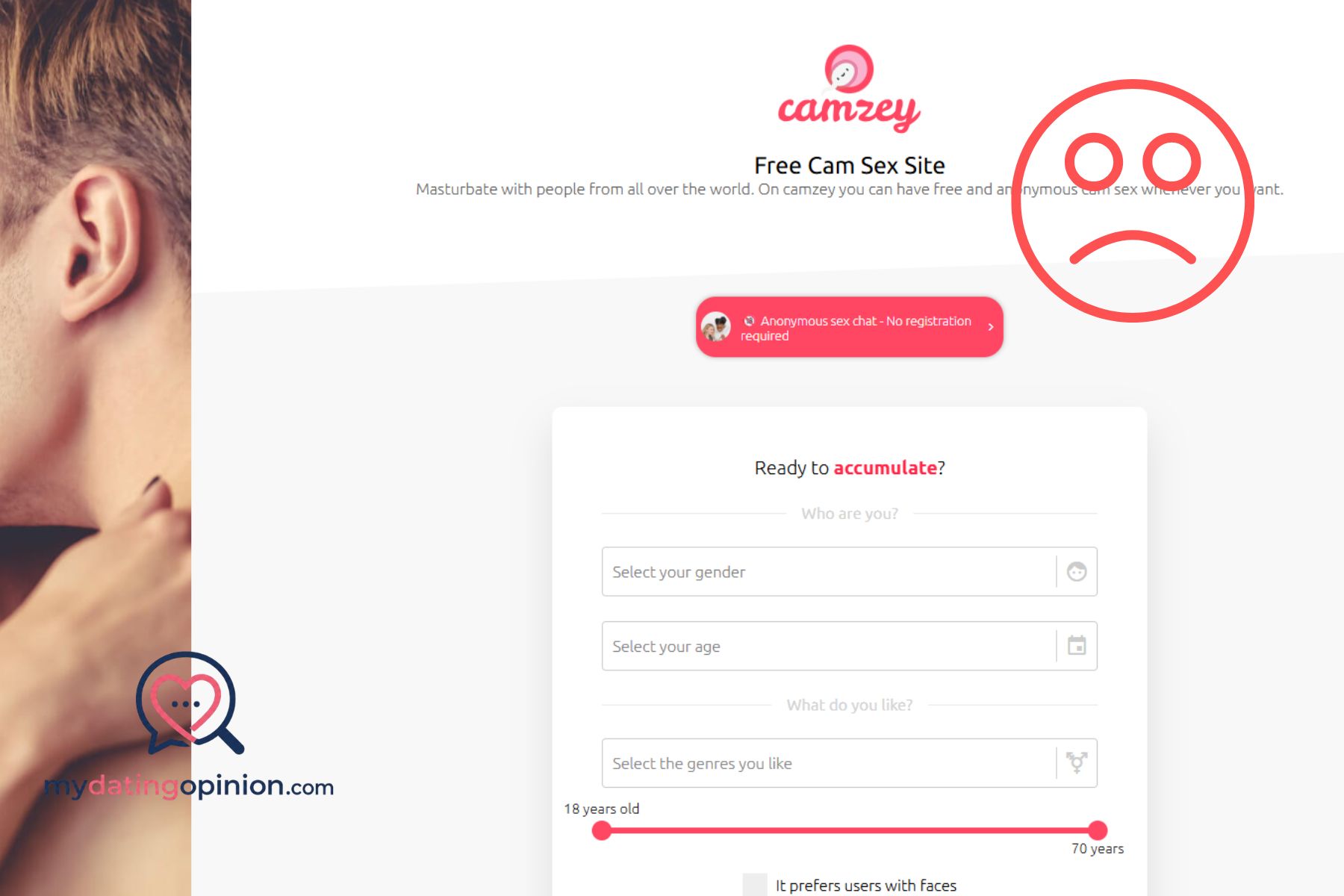 Camzey Review: Free Cam Sex or a Clever Affiliate Trap? camzey Scam