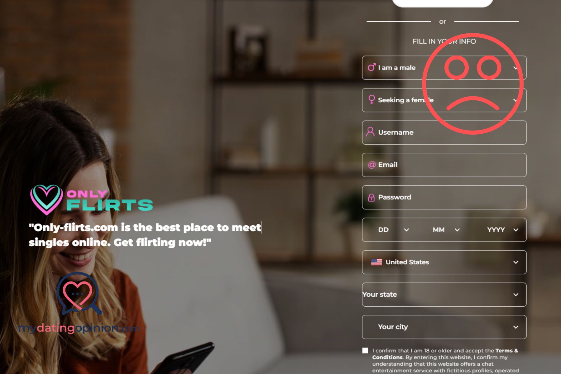 Only-flirts.com Review: A Glossy Money Trap Designed to Empty Your Pockets only flirts Scam